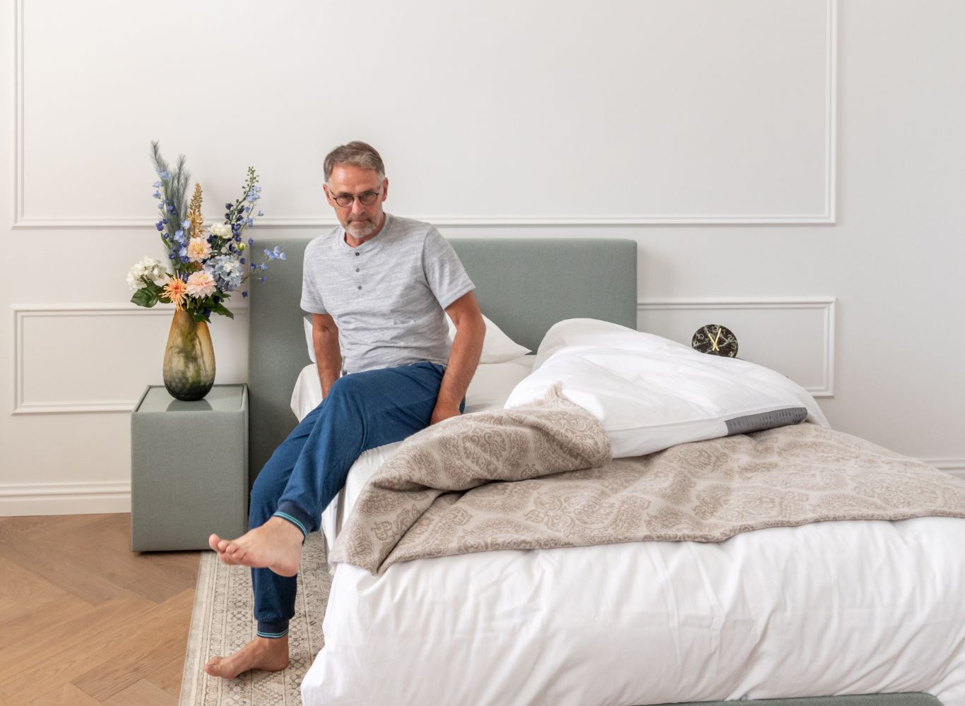 op ideale hoogte in- en uitstappen