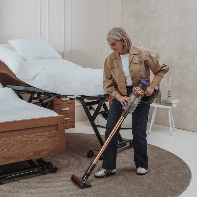 Solide elektrisch hoog laag bed stofzuigen