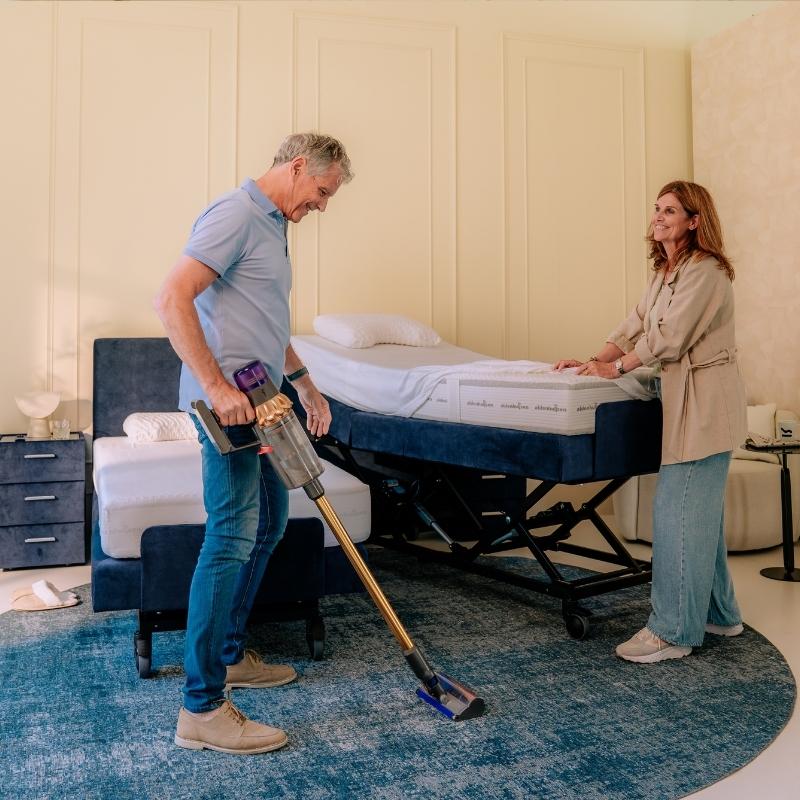 Hoe werkt het uitschuiven of scheiden?