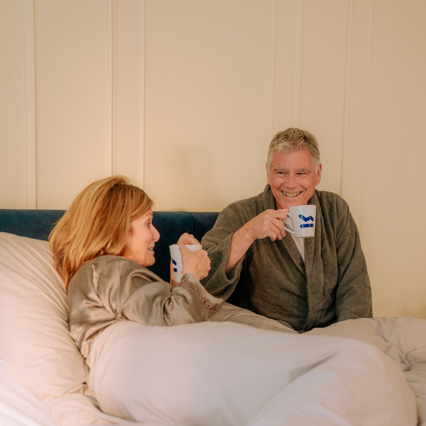 Ontspannen in bed